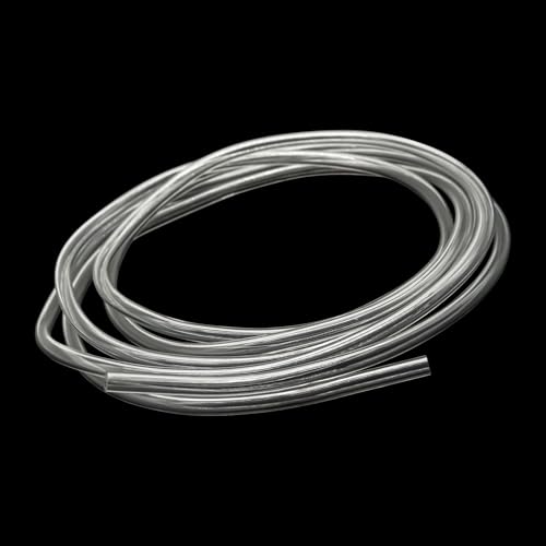 iMeistek Transparenter Kunststoffschlauch, 9 mm Innendurchmesser x 11 mm Außendurchmesser, 2 m Länge, Lebensmittelechter, Flexibler PVC-Vinyl-Schlauch für Öl-, Wasser- und Luftübertragung iMeistek Transparenter Kunststoffschlauch, 9 mm Innendurchmesser x 11 mm Außendurchmesser, 2 m Länge, Lebensmittelechter, Flexibler PVC-Vinyl-Schlauch für Öl-, Wasser- und Luftübertragung von iMeistek