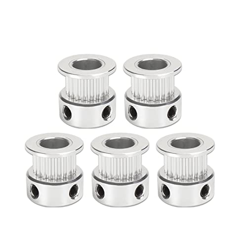 5-Stück iMetrx GT2 Pulley Zahnriemenscheibe Breite 6mm Teeth 20 (Innere Bohrung 5mm) für 3D Drucker Zahnriemenscheibe von iMetrx