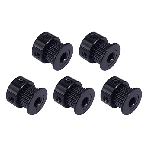 5-Stück iMetrx GT2 Pulley Zahnriemenscheibe Breite 6mm Teeth 20 (Innere Bohrung 5mm) für 3D Drucker Zahnriemenscheibe von iMetrx