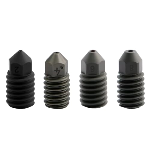A1/A1 Mini gehärtete Stahldüsen 0.2MM 0.4MM 0.6MM 0.8MM für Bambulab 3d 3D Drucker von iMetrx