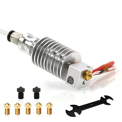 V5 J-Head i3 MEGA hotend 12V mit 2 Stück V6-Düse aus gehärtetem Stahl 0.4mm 5 Stück V6 Messingdüsen 0.4mm für Anycubic Mega i3, Prusa I3 Series 3D Drucker Teile Upgrades V5 J-Head i3 MEGA hotend 12V mit 2 Stück V6-Düse aus gehärtetem Stahl 0.4mm 5 Stück V6 Messingdüsen 0.4mm für Anycubic Mega i3, Prusa I3 Series 3D Drucker Teile Upgrades von iMetrx