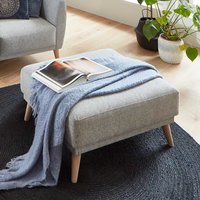 Polsterhocker für Sofa in Grau Eiche gekälkt von iMöbel