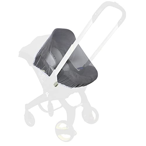 Baby Kinderwagen Moskitonetz Verschlüsseltes Insektenschutz Autositz Babyschale Schutz Vor Moskito Mückennetz mit Gummizug, Tragbar und einfach anzubringen Fliegennetz von iNszkoos