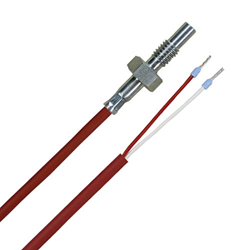 iOVEO 015EF05202 - NTC 10KOHM - M6 Einschraubfühler/Temperaturfühler NTC 10KOHM, M6 Gewinde, 2 Meter Silikon-Leitung, NTC iOVEO 015EF05202 - NTC 10KOHM - M6 Einschraubfühler/Temperaturfühler NTC 10KOHM, M6 Gewinde, 2 Meter Silikon-Leitung, NTC von iOVEO
