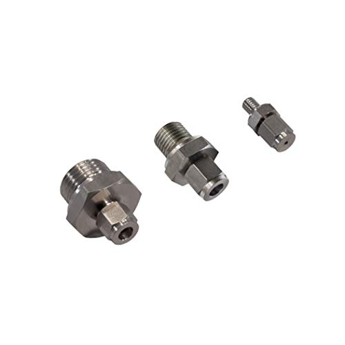 iOVEO 441KP01260 - Klemmverschraubung G1/2" mit PTFE-Klemmring/Klemmring 6mm für Temperaturfühler bis 250°C von iOVEO