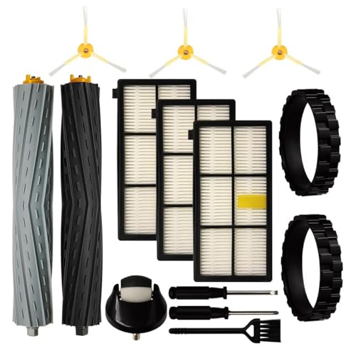 iParto Ersatzteile Zubehör für iRobot Roomba 800 900 Serie 805 860 890 870 871 880 960 980 981 985 Reifen Rad Caster Seitenbürste Hauptwalze Pinsel Filter mit Werkzeugen iParto Ersatzteile Zubehör für iRobot Roomba 800 900 Serie 805 860 890 870 871 880 960 980 981 985 Reifen Rad Caster Seitenbürste Hauptwalze Pinsel Filter mit Werkzeugen von iParto