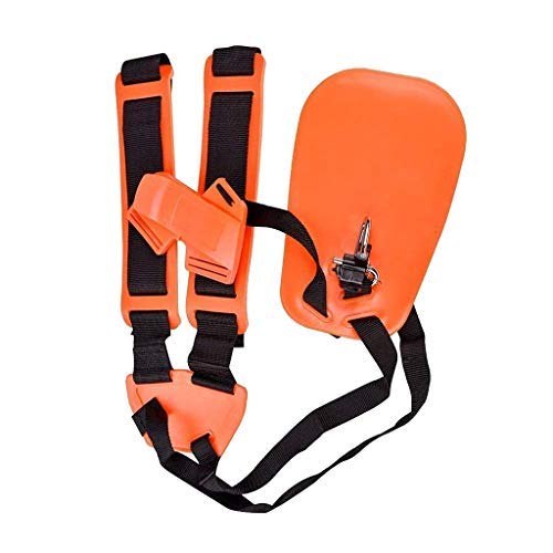 iPobie Cutter Rasenmäher Trimmer Shoulder Strap,Schultergurt für Freischneider Verstellbare,Doppel Schultergurt Tragegurt für Motorsense Rasentrimmer Freischneider Einstellbar von iPobie