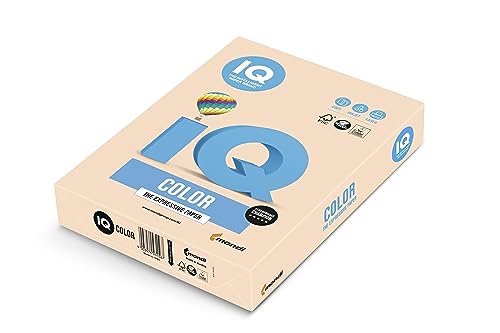 Iq 130086 - Mehrfachfunktionen-Papier IQ COLOR 80 G A4 lachsfarben - 500 Blätter Iq 130086 - Mehrfachfunktionen-Papier IQ COLOR 80 G A4 lachsfarben - 500 Blätter von iQ