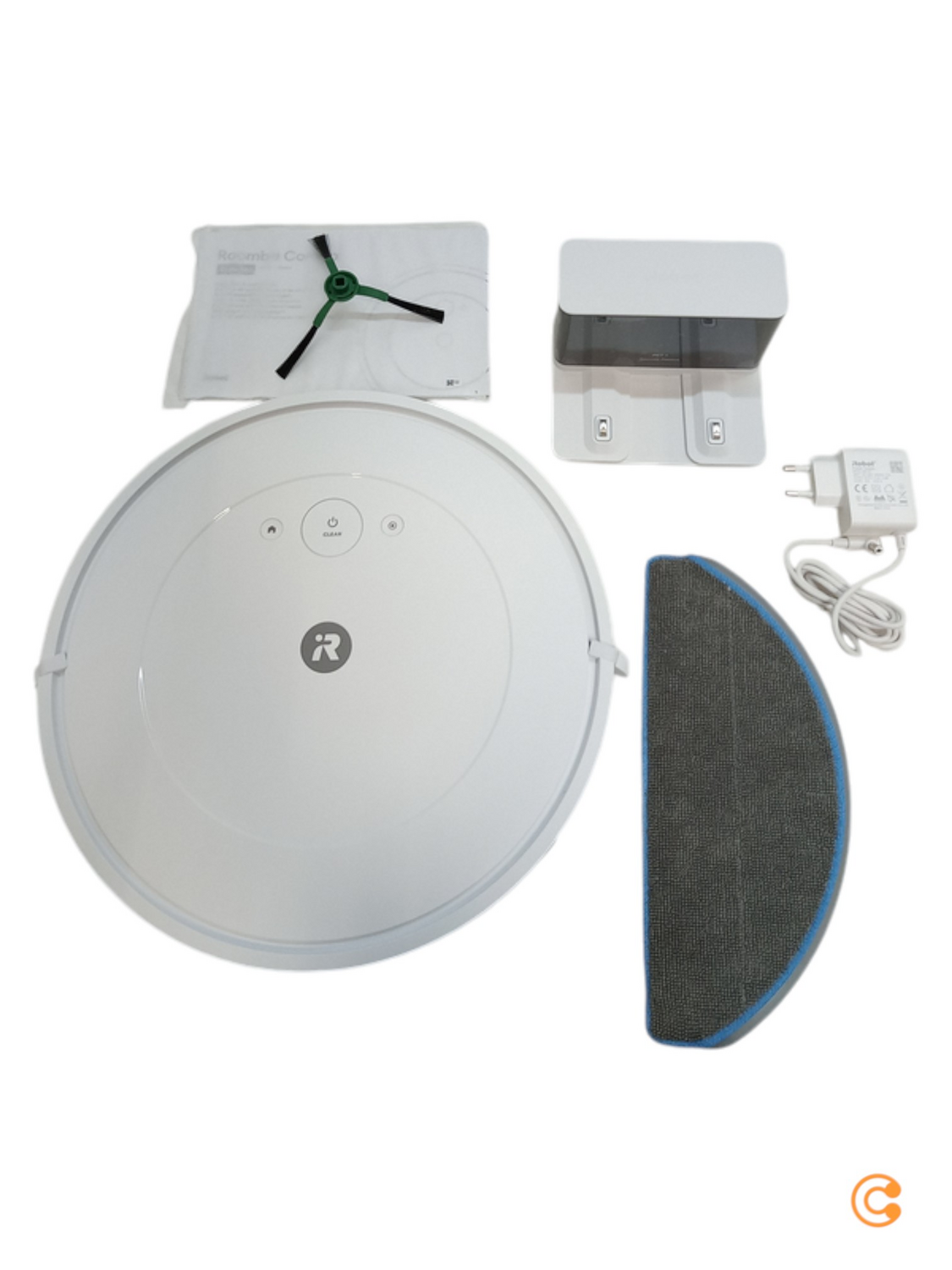 I Robot Combo Y0112 Saug Und Wischroboter Weiß App Gesteuert Sauger Reiniger B-Ware von iRobot