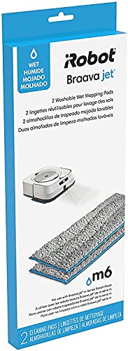 Waschbare Nasswischtücher für Braava jet® m6 Wischroboter von iRobot