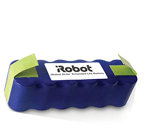 iRobot Originalteile - Xlife langlebiger Akku, Doppelte Reinigungszyklen-Anzahl, Kompatibilität mit Serien 500/600/700/800 und Scooba 450 (Art. Nr. 4419696) von iRobot
