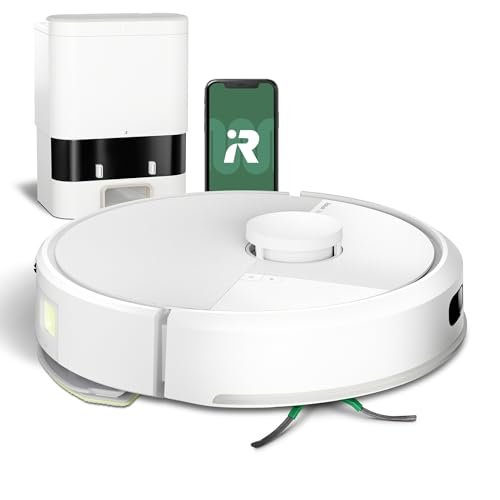 iRobot Roomba 105 Combo + AutoEmpty Dock - Automatische Entleerung für bis zu 75 Tage - Saugen + Wischen - Clearview LiDAR- 7000Pa - 120 mins - SmartScrub - Umfährt Hinderniss - App - Weiß iRobot Roomba 105 Combo + AutoEmpty Dock - Automatische Entleerung für bis zu 75 Tage - Saugen + Wischen - Clearview LiDAR- 7000Pa - 120 mins - SmartScrub - Umfährt Hinderniss - App - Weiß von iRobot