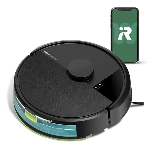 iRobot Roomba 105 Combo - Saugen + Wischen - Clearview LiDAR - 7000Pa - 120 mins - SmartScrub - Umfährt Hinderniss - Reinigungszonen - Aufladen und Fortfahren - App - Schwarz iRobot Roomba 105 Combo - Saugen + Wischen - Clearview LiDAR - 7000Pa - 120 mins - SmartScrub - Umfährt Hinderniss - Reinigungszonen - Aufladen und Fortfahren - App - Schwarz von iRobot