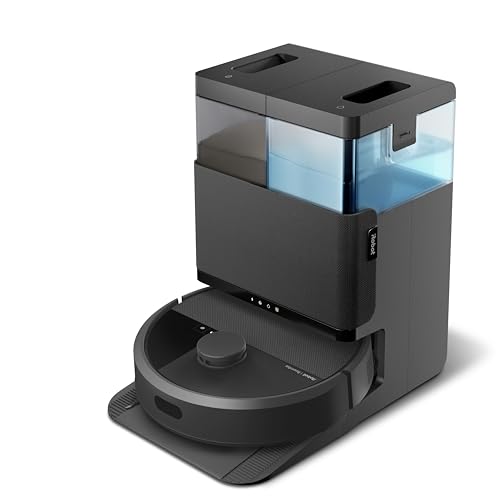 iRobot Roomba Plus 405 Combo Robot + AutoWash Dock Saugroboter mit Wischfunktion - Clearview LiDAR - 7000Pa - DualClean Wischpads - SmartScrub - Teppicherkennung - 75 Tage Entleerung - Schwarz iRobot Roomba Plus 405 Combo Robot + AutoWash Dock Saugroboter mit Wischfunktion - Clearview LiDAR - 7000Pa - DualClean Wischpads - SmartScrub - Teppicherkennung - 75 Tage Entleerung - Schwarz von iRobot