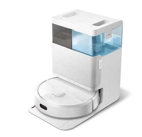 iRobot Roomba Plus 405 Combo Robot + AutoWash Dock Saugroboter mit Wischfunktion - Clearview LiDAR - 7000Pa - DualClean Wischpads - SmartScrub - Teppicherkennung - 75 Tage Entleerung - Weiß iRobot Roomba Plus 405 Combo Robot + AutoWash Dock Saugroboter mit Wischfunktion - Clearview LiDAR - 7000Pa - DualClean Wischpads - SmartScrub - Teppicherkennung - 75 Tage Entleerung - Weiß von iRobot