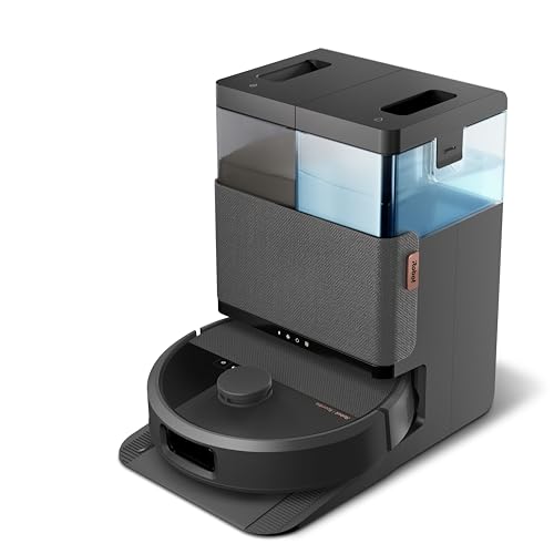 iRobot Roomba Plus 505 Combo Robot + AutoWash Dock Saugroboter mit Wischfunktion - Multifunktinales Dock - Clearview Pro LiDAR - 7000Pa - DualClean Wischpads mit PerfectEdge - SmartScrub - Schwarz iRobot Roomba Plus 505 Combo Robot + AutoWash Dock Saugroboter mit Wischfunktion - Multifunktinales Dock - Clearview Pro LiDAR - 7000Pa - DualClean Wischpads mit PerfectEdge - SmartScrub - Schwarz von iRobot