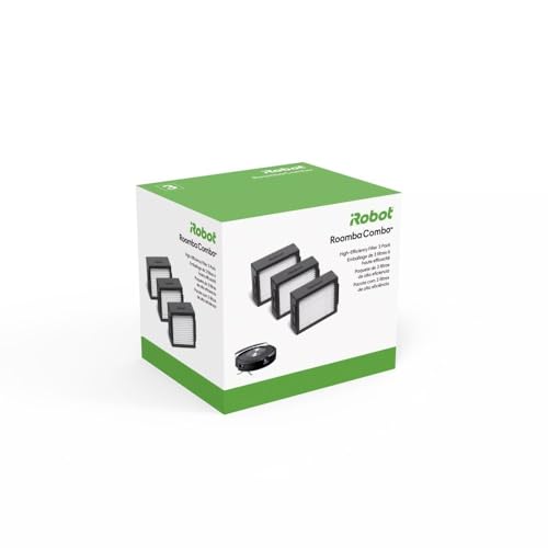 iRobot Roomba authentische Ersatzteile – hocheffizienter Filter, 3er-Pack, nur kompatibel mit der Roomba Combo J-Serie von iRobot
