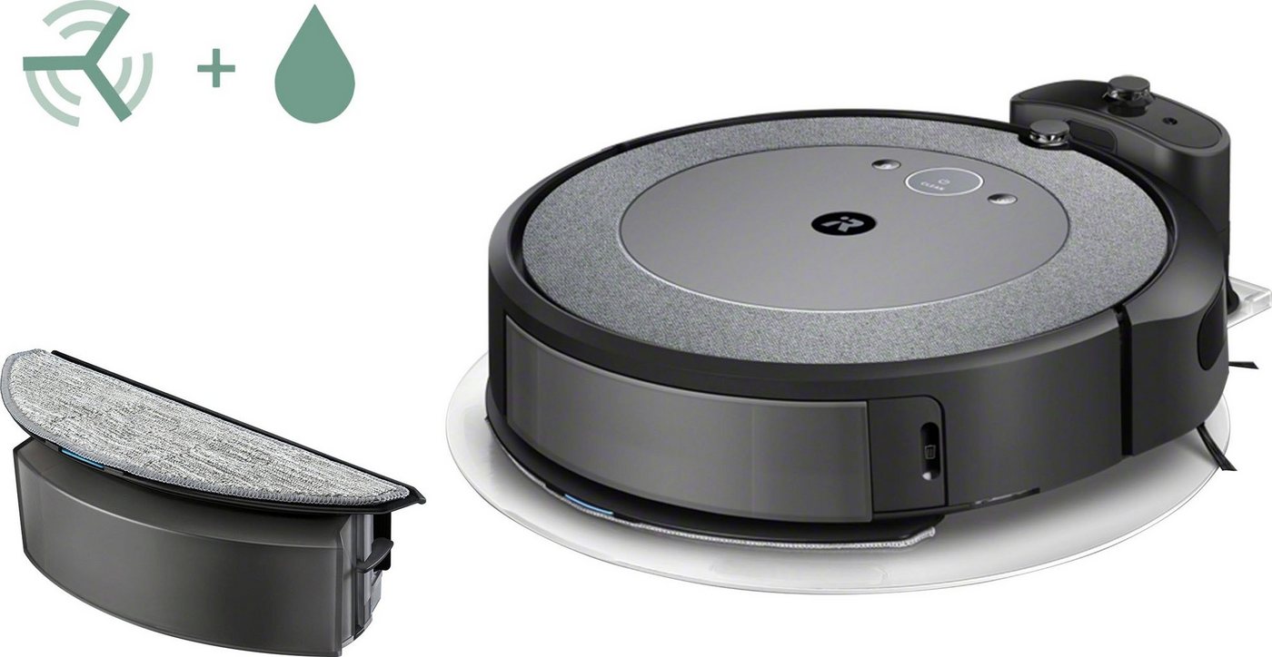 iRobot Saugroboter Roomba Combo i5 (i5178), Saug- und Wischroboter von iRobot