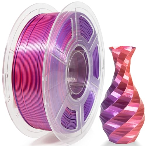Isanmate PLA Filament Silk Dual-Colour 3d Drucker Filament 1.75MM 1 kg 3D Printer Filament Dimensional Accuracy +/-0.02 mm,Red Purple Isanmate PLA Filament Silk Dual-Colour 3d Drucker Filament 1.75MM 1 kg 3D Printer Filament Dimensional Accuracy +/-0.02 mm,Red Purple von iSANMATE