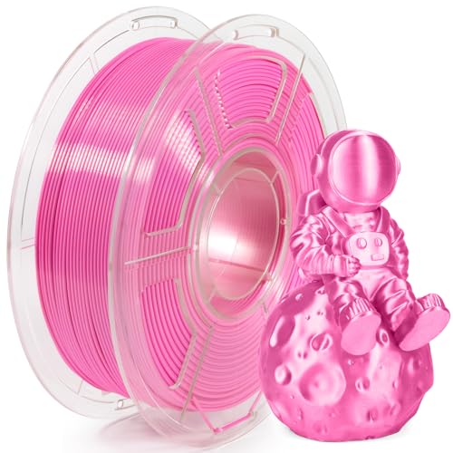 Isanmate PLA Filament Silk Shiny Mental-Like 3d Drucker Filament 1.75MM 1 kg 3D Printer Filament Dimensional Accuracy +/-0.02 mm,Pink Isanmate PLA Filament Silk Shiny Mental-Like 3d Drucker Filament 1.75MM 1 kg 3D Printer Filament Dimensional Accuracy +/-0.02 mm,Pink von iSANMATE