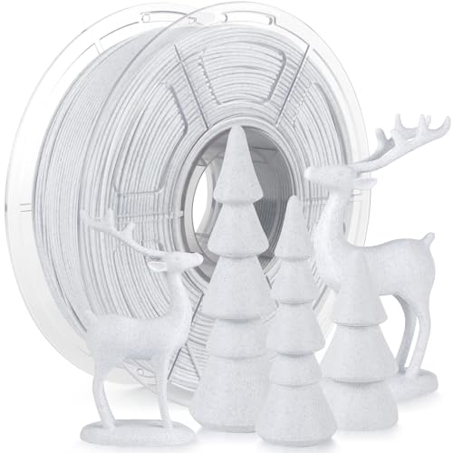 iSANMATE High Speed PLA Marmor Filament 1.75mm, Hohe Geschwindigkeit 3D Drucker Filament Spule 1kg (2.2lbs), Marble PLA für 3D Drucker, Maßgenauigkeit +/- 0.03mm, PLA Filament 30-500 mm/s von iSANMATE
