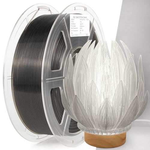 iSANMATE Transparent High Speed PLA Filament 1.75mm, Hohe Geschwindigkeit 3D Drucker Filament PLA für Schnelles Drucken Geeignet, 1KG/Spule (2.2 LBS), 30-300mm/s iSANMATE Transparent High Speed PLA Filament 1.75mm, Hohe Geschwindigkeit 3D Drucker Filament PLA für Schnelles Drucken Geeignet, 1KG/Spule (2.2 LBS), 30-300mm/s von iSANMATE