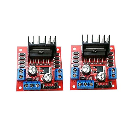 2 Stück L298N Motortreiber Endstufe Schrittmotor Driver Modul Board für AR-duino Pi von iSZ-HGZ