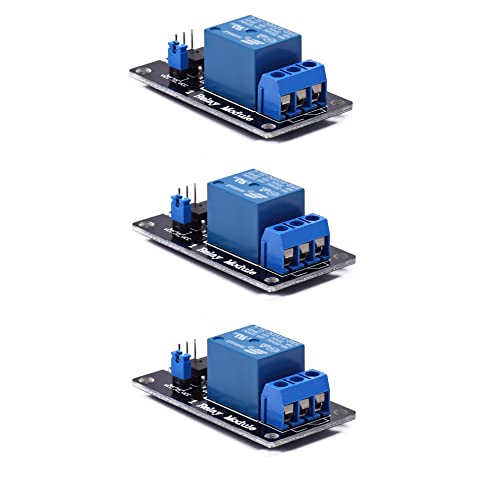 3 Stück 5V/220V 1 Channel Optocouplers Relay Shield für Ar-duino Optokoppler Relais Modul von iSZ-HGZ