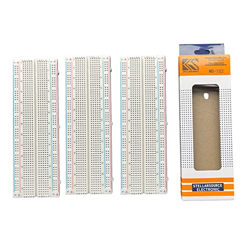 3 Stück MB102 Breadboard - lötfreies Prototyping Board Steckboard AR-duino, Raspberry Pi von iSZ-HGZ