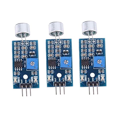 3 Stück Microphone Mikrofon Geräuscherkennung Sound Sensor Modul Raspberry Pi AR-duino von iSZ-HGZ