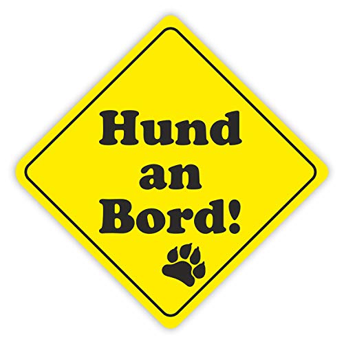iSecur Auto-Aufkleber Hund an Bord I 11 cm hoch I Hundeaufkleber I Sticker für Hunde-Besitzer I wetterfest I kfz319 iSecur Auto-Aufkleber Hund an Bord I 11 cm hoch I Hundeaufkleber I Sticker für Hunde-Besitzer I wetterfest I kfz319 von iSecur