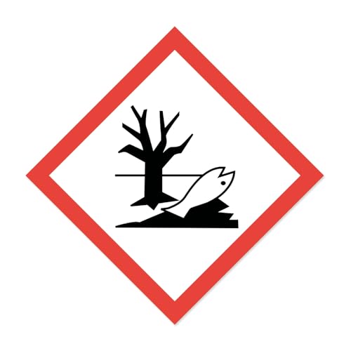Gefahren-Aufkleber I Wetterfeste Folie mit UV-Schutzlaminat I Gefahrenstoff-Symbol mit GHS09 Umweltgefährlich-Bezeichnung I 20 x 20 cm I GHS-Kennzeichnung I Warnung I Achtung I Hinweis I hin709 Gefahren-Aufkleber I Wetterfeste Folie mit UV-Schutzlaminat I Gefahrenstoff-Symbol mit GHS09 Umweltgefährlich-Bezeichnung I 20 x 20 cm I GHS-Kennzeichnung I Warnung I Achtung I Hinweis I hin709 von iSecur