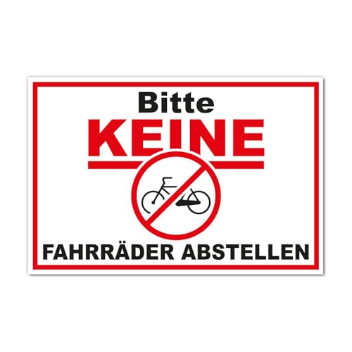iSecur Fahrräder abstellen verboten Schild I 30 cm Aluverbund I Stabil UV-Beständig Wetterfest I Fahrrad anlehnen verboten Verbotsschild | hin415 iSecur Fahrräder abstellen verboten Schild I 30 cm Aluverbund I Stabil UV-Beständig Wetterfest I Fahrrad anlehnen verboten Verbotsschild | hin415 von iSecur