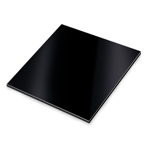 iSecur Aluverbundplatte schwarz I 20 x 20 cm I wetterfestes Aluminium Schild I für Modellbau Messebau Beschilderung I az156 iSecur Aluverbundplatte schwarz I 20 x 20 cm I wetterfestes Aluminium Schild I für Modellbau Messebau Beschilderung I az156 von iSecur