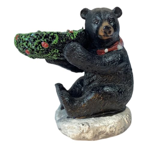 Weihnachten Kerzenhalter Kerzenständer Vintage Deko Schwarzer Bär Kerzenhalter Wunschkerzenhalter Statue Retro Skulptur Kerzen Teelichter Handwerk Ornament Kerzenständer für Kamin Haus Deko Weihnachten Kerzenhalter Kerzenständer Vintage Deko Schwarzer Bär Kerzenhalter Wunschkerzenhalter Statue Retro Skulptur Kerzen Teelichter Handwerk Ornament Kerzenständer für Kamin Haus Deko von iSpchen
