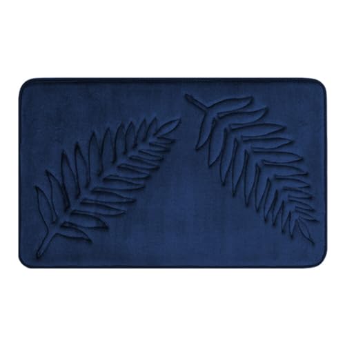 iSpchen,Duschmatte Wasseraufsaugender Memory-Schaum Badematte Weicher Flanell Essbereich Teppich 50x80cm #05 von iSpchen