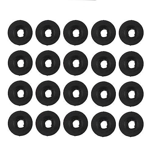 iSpchen 20 Stück Auto Befestigung Clips Auto Stoßstangen Kotflügel Liner Clip Spritzschutz Mutter Kunststoffniete hintere Kotflügel Liner Klammern Ersatz für 90467-06121 von iSpchen