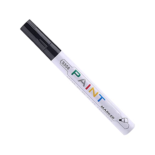 iSpchen Auto Lackstift Reparaturstift Wasserdichter Kratzerentferner Kratzer zu Entfernen Lackstift Reifenmarker Auto Anti-Kratzer Reparatur Stift für Leichte kratzer langen kratzer,Schwarz von iSpchen