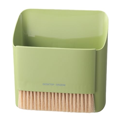 iSpchen Kehrschaufel-Set tragbares Tischplatten Bürsten Set Mini Kehrschaufel und Bürsten Set Kleines Besen-Mülleimer-Set für Haus, Büro, Schule und Haustier Reinigung,Grün iSpchen Kehrschaufel-Set tragbares Tischplatten Bürsten Set Mini Kehrschaufel und Bürsten Set Kleines Besen-Mülleimer-Set für Haus, Büro, Schule und Haustier Reinigung,Grün von iSpchen