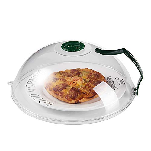 iSpchen Mikrowellenabdeckung, Mikrowellenherd, spritzwassergeschützte Mikrowellenplatte mit Belüftungslöchern und Griff, Mikrowellenabdeckung ohne BAP iSpchen Mikrowellenabdeckung, Mikrowellenherd, spritzwassergeschützte Mikrowellenplatte mit Belüftungslöchern und Griff, Mikrowellenabdeckung ohne BAP von iSpchen