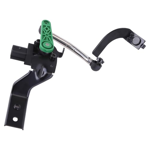 iSpchen Niveausensor Leuchtweitenregulierung Vorne Links Kompatibel mit A3 Q2 Q3 Seat Leon Seat VW Tiguan Touran Höhenniveausensor mit Luftfederstange Scheinwerfer Level Sensor 5Q0907503, 3Q0412521A von iSpchen