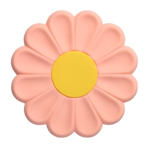 iSpchen Silikon Topfuntersetzer Topf-Halter Hitzebeständiges Rutschfestes Silikonpad für Küche Waschbarer Silikon Isolierpad für Töpfe Teekannen Geschirr,Rosa von iSpchen