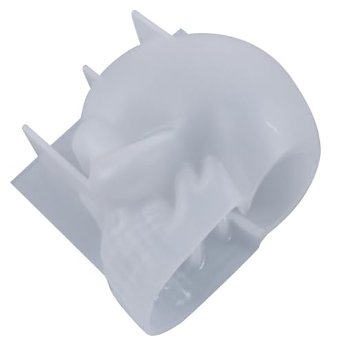 iSpchen Silikonform 3D Schädel Gießformen Epoxidharz Formen Totenkopf Resin Silikon Form Silikonformen für DIY Handwerk Heimtextilien Dekoration von iSpchen