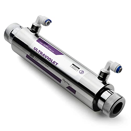 iSpring UVF11B UV Ultraviolettlicht-Wasserfilter mit intelligentem Durchflusskontrollschalter 11W, 220V, 10-INCH iSpring UVF11B UV Ultraviolettlicht-Wasserfilter mit intelligentem Durchflusskontrollschalter 11W, 220V, 10-INCH von iSpring