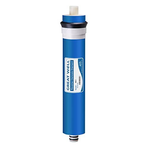 iSpring MC1 Umkehrosmose Membran 100GPD 30CM X4.5CM, Ersatzfilter passt Standard Unterspüle RO Trinkwasser Filtrationssystem von iSpring