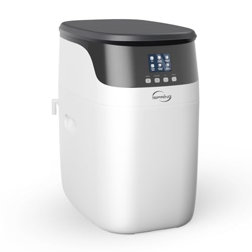 iSpring WCS15KG-E Wasserenthärtungsanlage mit Rückspülfunktion, Wasserenthärter für Haushalte bis zu 6 Personen, Entkalkungsanlage Antikalkanlage von iSpring