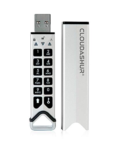 iStorage CloudAshur Hardware Security Module - Password Protected, Dust and Water Resistant, Portable, Military Grade Hardware Encryption - 5 Factor Authentication IS-EM-CA-256 iStorage CloudAshur Hardware Security Module - Password Protected, Dust and Water Resistant, Portable, Military Grade Hardware Encryption - 5 Factor Authentication IS-EM-CA-256 von iStorage