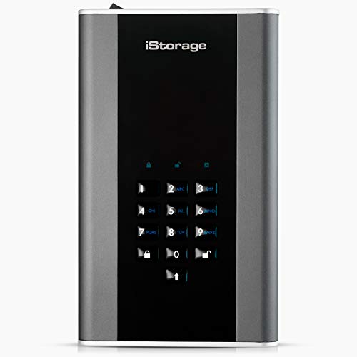 iStorage diskAshur DT2 6 TB - Sichere, verschlüsselte Desktop-Festplatte - FIPS Level-2 - Passwortgeschützt - Staub-/wasserbeständig iStorage diskAshur DT2 6 TB - Sichere, verschlüsselte Desktop-Festplatte - FIPS Level-2 - Passwortgeschützt - Staub-/wasserbeständig von iStorage