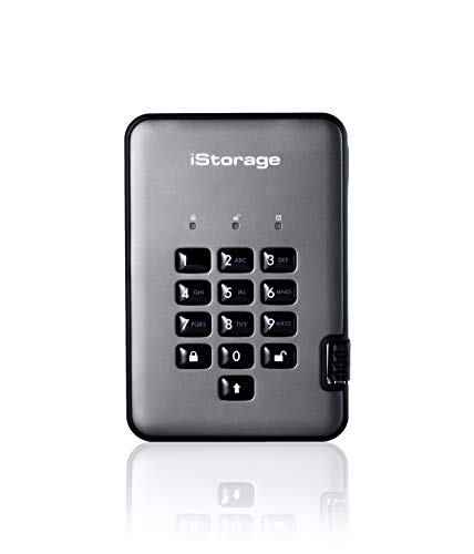 iStorage diskAshur PRO2 16TB 256-Bit 1TB USB 3.1 FIPS Level 3 zertifiziert, sichere verschlüsselte Festplatte IS-DAP2-256-SSD-16000-C-X iStorage diskAshur PRO2 16TB 256-Bit 1TB USB 3.1 FIPS Level 3 zertifiziert, sichere verschlüsselte Festplatte IS-DAP2-256-SSD-16000-C-X von iStorage