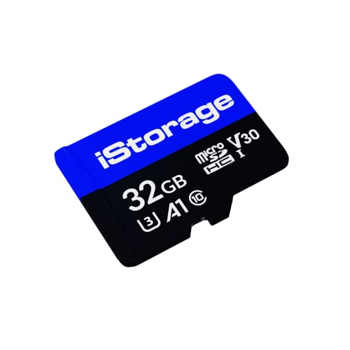 iStorage microSD Card 32GB, Encrypt Data stored on iStorage microSD Cards Using datAshur SD USB Flash Drive, Compatible with datAshur SD Drives only von iStorage